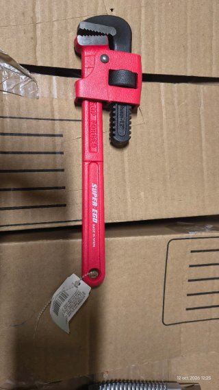 Llave Stillson Grifa Super Ego 12 350mm Roja