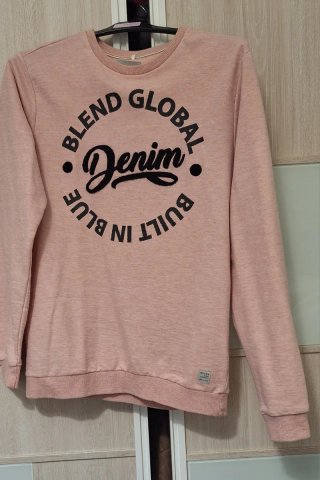 Sudadera Blend Rosa sin capucha