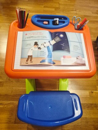 Pupitre infantil extensible