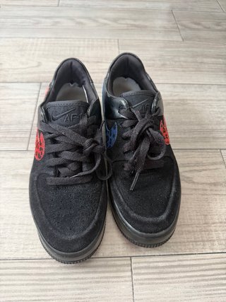 Nike Air Force 1 Sage Low Negras