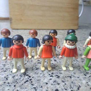 Lote de 10 figuras Playmobil niños