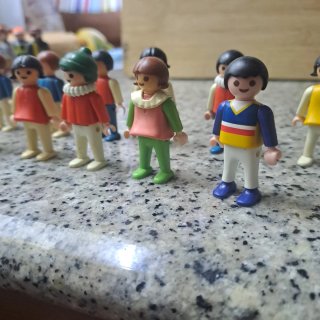 Lote de 10 figuras Playmobil niños