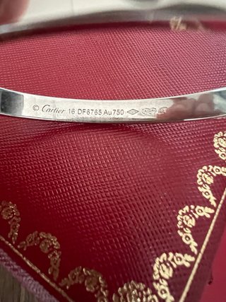 Pulsera estilo Love Cartier