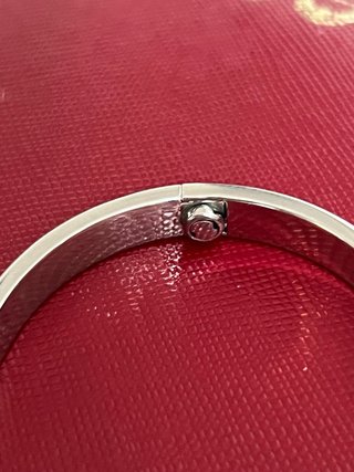 Pulsera estilo Love Cartier