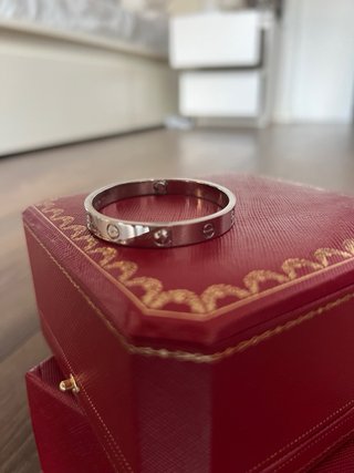 Pulsera estilo Love Cartier