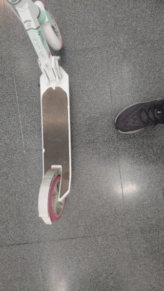 Patinete Oxelo Blanco y Rosa