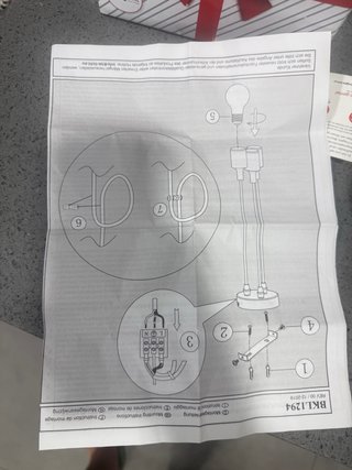 Lámpara Colgante de Techo BKL1294