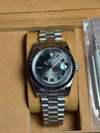 Reloj Seiko Mod Datejust Wimbledon 40mm
