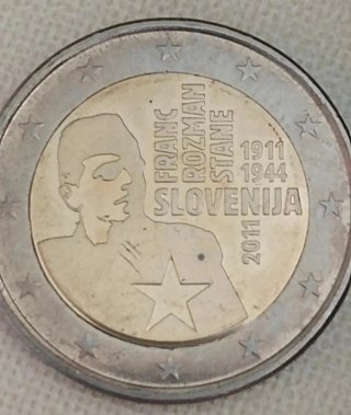 Moneda 2 Euros Conmemorativa Eslovenia 2011