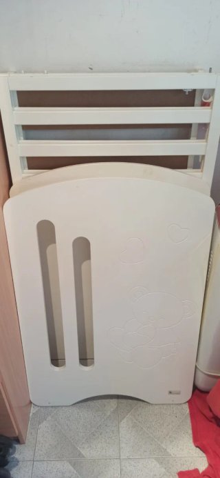 Cuna de bebé Interbaby blanca