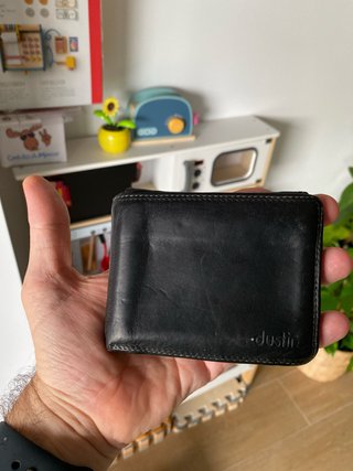 Cartera de hombre Dustin negra