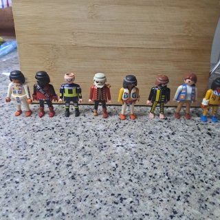 Lote de 25 figuras Playmobil y accesorios