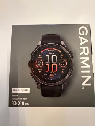 Garmin Fénix 8 AMOLED/Zafiro 47mm