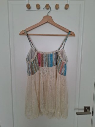Top de Gasa Flamenco Talla XL.Sin estrenar