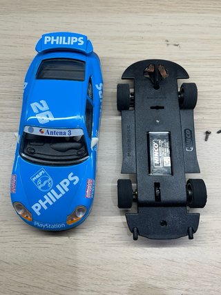 Ninco Porsche GT3 Azul Philips