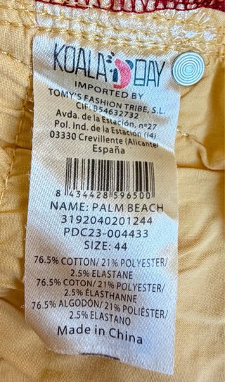 Koala Bay Bermuda Palm Beach Shorts