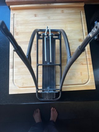 Portaequipajes para bicicleta
