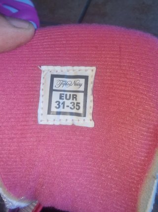 Patines rosas para niña