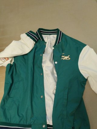 Chaqueta deportiva verde Shein