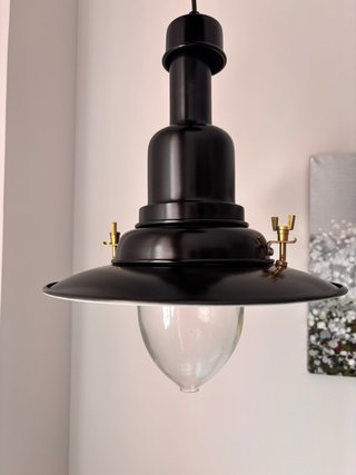 2 Lámparas Vintage Negra, 36€ cada una