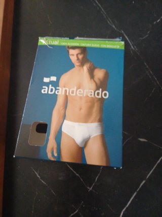 Slip Abanderado Blanco Talla 48