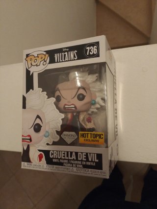 Funko Pop Cruella De Vil 736 Disney Villains