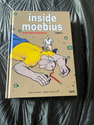 INSIDE MOEBIUS TOMO 1 NORMA EDITORIAL.1a. EDICIÓN