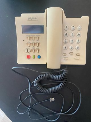Teléfono Domo Telefónica Beige