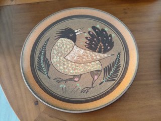 Piatti in ceramica Porta Celi decorati