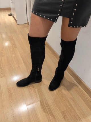 Botas altas negras