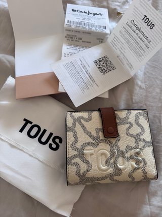 Cartera Tous con certificado
