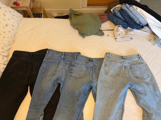 Lote de 4 pantalones Zara