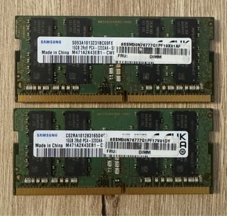 2 Memorie portatili DDR4 32Gb 3200Mhz