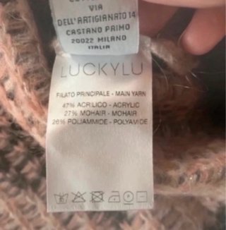 Maglione Lucky Lu a zig-zag