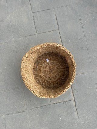 Cesta Macetero de Yute