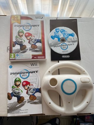 Mario Kart Wii con Volante