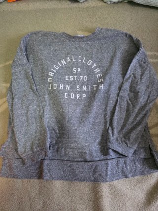 Sudadera John Smith Gris Talla M