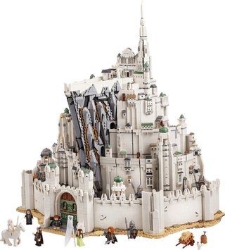 Lego 11377 Minas Tirith (sin minifiguras)