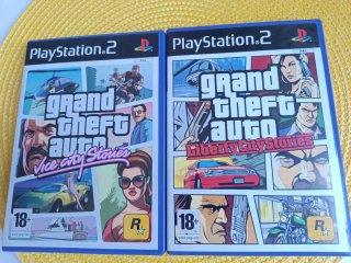 GTA Vice City & Liberty City Stories (PS2)