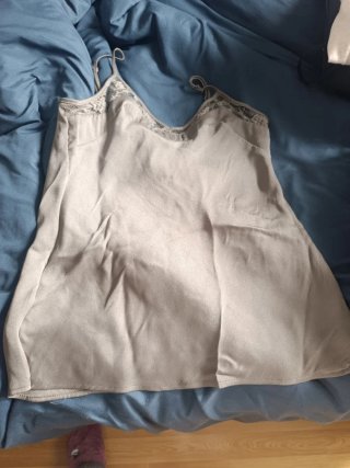 Blusa de tirantes beige