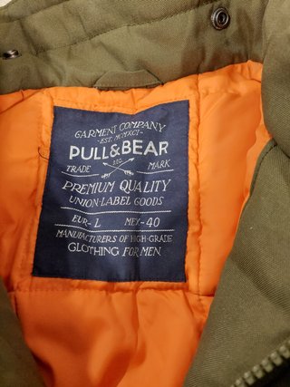 Blusão Pull&Bear Verde Tamanho L
