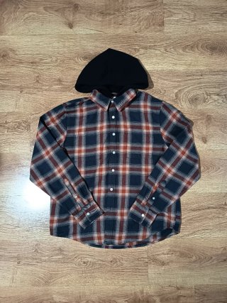 Camisa de cuadros Arizona con capucha
