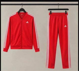 Chándal Adidas Unisex Rojo