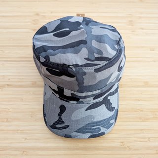 Gorra Urban Camo Gris 100% Algodón Tipo Militar