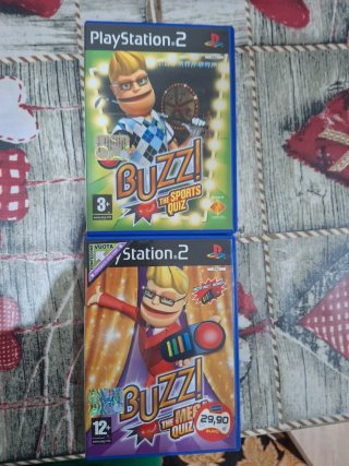 Buzz! Buzzers Originali + 2 Giochi associati