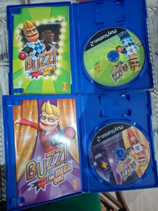 Buzz! Buzzers Originali + 2 Giochi associati