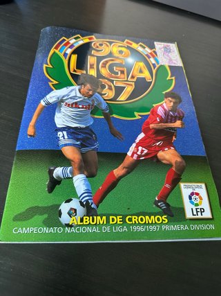 Álbum de Cromos Liga 96/97