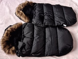 2 Sacos Carrito Bebé Invierno Negro