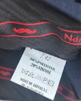 Traje azul marino Nuñez de Arenas