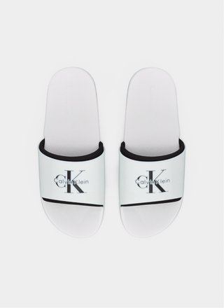 Chanclas Calvin Klein Teal y Blanco